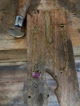 Load image into Gallery viewer, Golden Sapphire Necklace