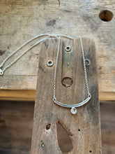 Load image into Gallery viewer, Quartz Bow Necklace