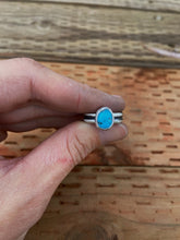 Load image into Gallery viewer, Kingman Turquoise Ring Size 7