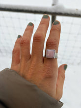 Load image into Gallery viewer, Pink Opal Sunshine Ring Size 7.75