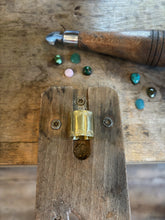 Load image into Gallery viewer, Made to Order: Brass Flower Bandana Slide