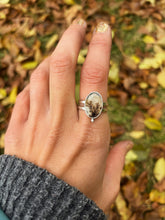 Load image into Gallery viewer, Dendritic Agate Ring Size 8.75