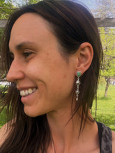 Load image into Gallery viewer, Turquoise & Pearl Diamonds #2