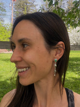 Load image into Gallery viewer, Turquoise & Pearl Diamonds #1