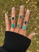 Load image into Gallery viewer, Onyx Stacking Ring Size 7.75
