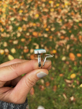 Load image into Gallery viewer, Turquoise Stacker Ring Size 9.25