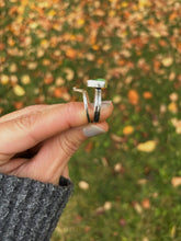 Load image into Gallery viewer, Turquoise Stacker Ring Size 8