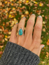 Load image into Gallery viewer, Turquoise Stacking Ring Size 5.5