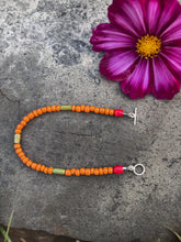 Load image into Gallery viewer, African Glass & Turquoise Size Medium
