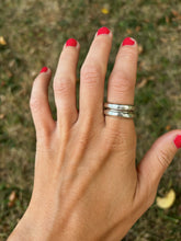 Load image into Gallery viewer, Hammered Saucer Stacker Size 9.5