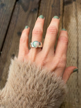 Load image into Gallery viewer, Sand Cast Opal Ring size 6
