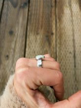 Load image into Gallery viewer, Sand Cast Opal Ring Size 7
