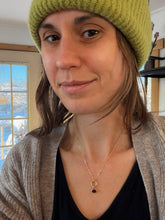 Load image into Gallery viewer, Garnet Goldfill Necklace
