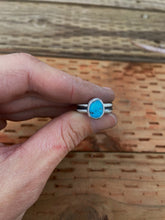 Load image into Gallery viewer, Kingman Turquoise Ring Size 7
