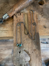 Load image into Gallery viewer, Alacron Silver Turquoise Necklace
