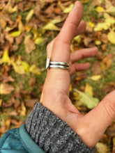 Load image into Gallery viewer, Dendritic Agate Ring Size 8
