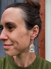 Load image into Gallery viewer, Folk Flower Dangles
