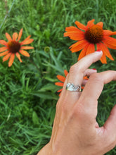 Load image into Gallery viewer, Crown of the Continent Ring Size 7- Quartz
