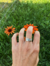 Load image into Gallery viewer, Crown of the Continent Ring Size 8- MT Sapphire
