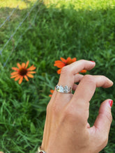 Load image into Gallery viewer, Crown of the Continent Ring Size 8- MT Sapphire
