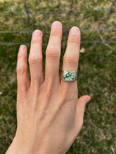 Load image into Gallery viewer, Sand Cast Signet Ring Size 7.5
