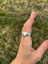 Load image into Gallery viewer, Sand Cast Signet Ring Size 7.5
