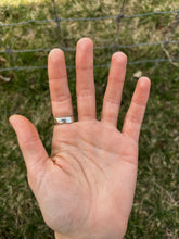 Load image into Gallery viewer, Sand Cast Signet Ring Size 7.5

