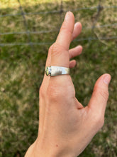 Load image into Gallery viewer, Sand Cast Signet Ring Size 8
