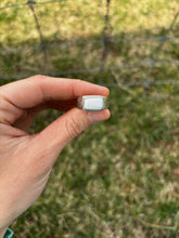 Load image into Gallery viewer, Sand Cast Signet Ring Size 9
