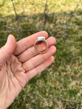 Load image into Gallery viewer, Sand Cast Signet Ring Size 9
