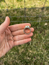 Load image into Gallery viewer, Sand Cast Signet Ring Size 7
