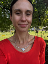 Load image into Gallery viewer, Natrolite Goddess Necklace
