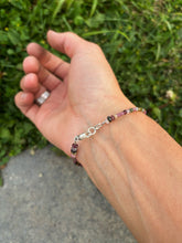 Load image into Gallery viewer, Tourmaline &amp; Lemon Jade Bracelet size small/medium
