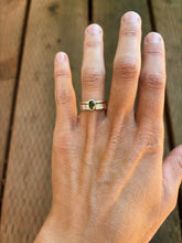 Load image into Gallery viewer, Tourmaline Stacker Size 6.5
