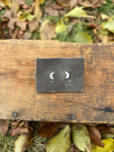 Load image into Gallery viewer, Silver Luna Studs
