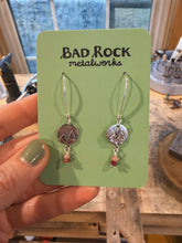 Load image into Gallery viewer, Mountainscape Dangles- Tourmaline
