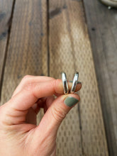 Load image into Gallery viewer, Hammered Saucer Stackers Size 8.5
