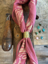 Load image into Gallery viewer, Made to Order: Brass Star Bandana Slide
